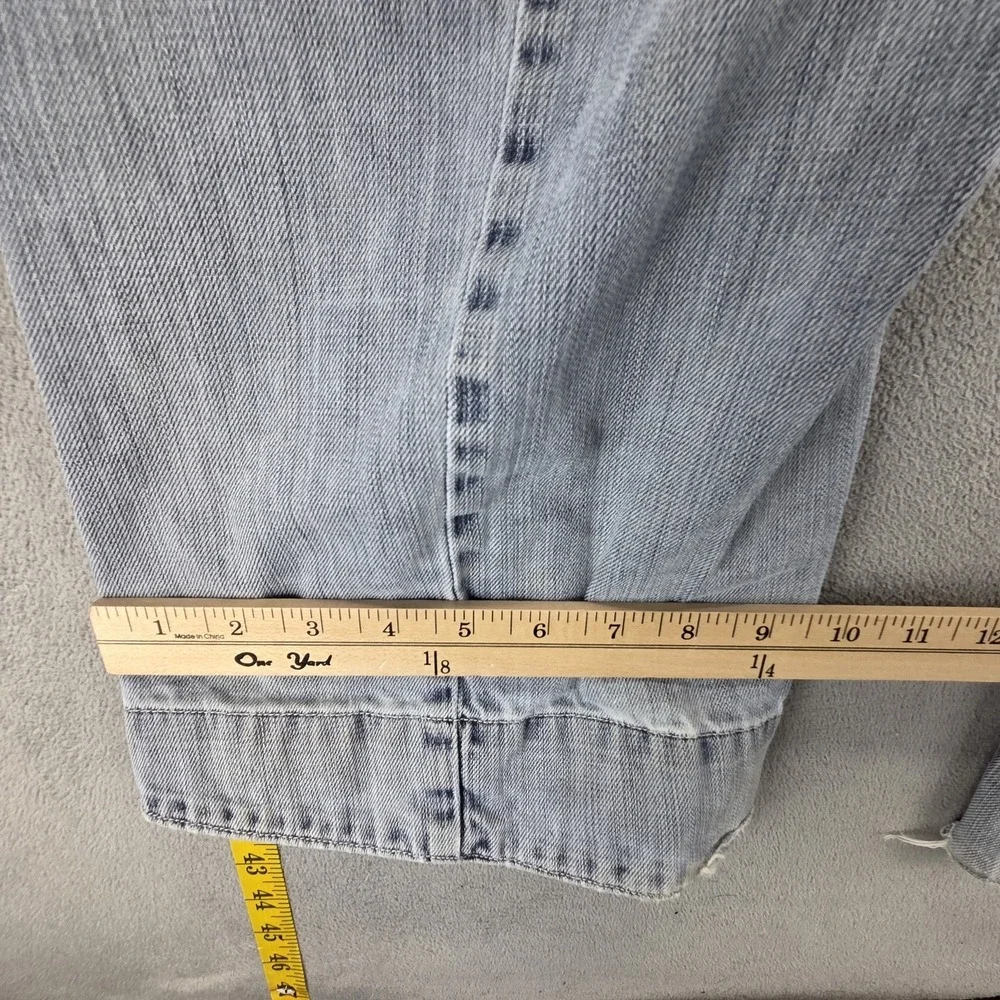 Vintage Levis Engineered Jeans Mens 36x34 Blue Buckle Back Twisted One Pocket